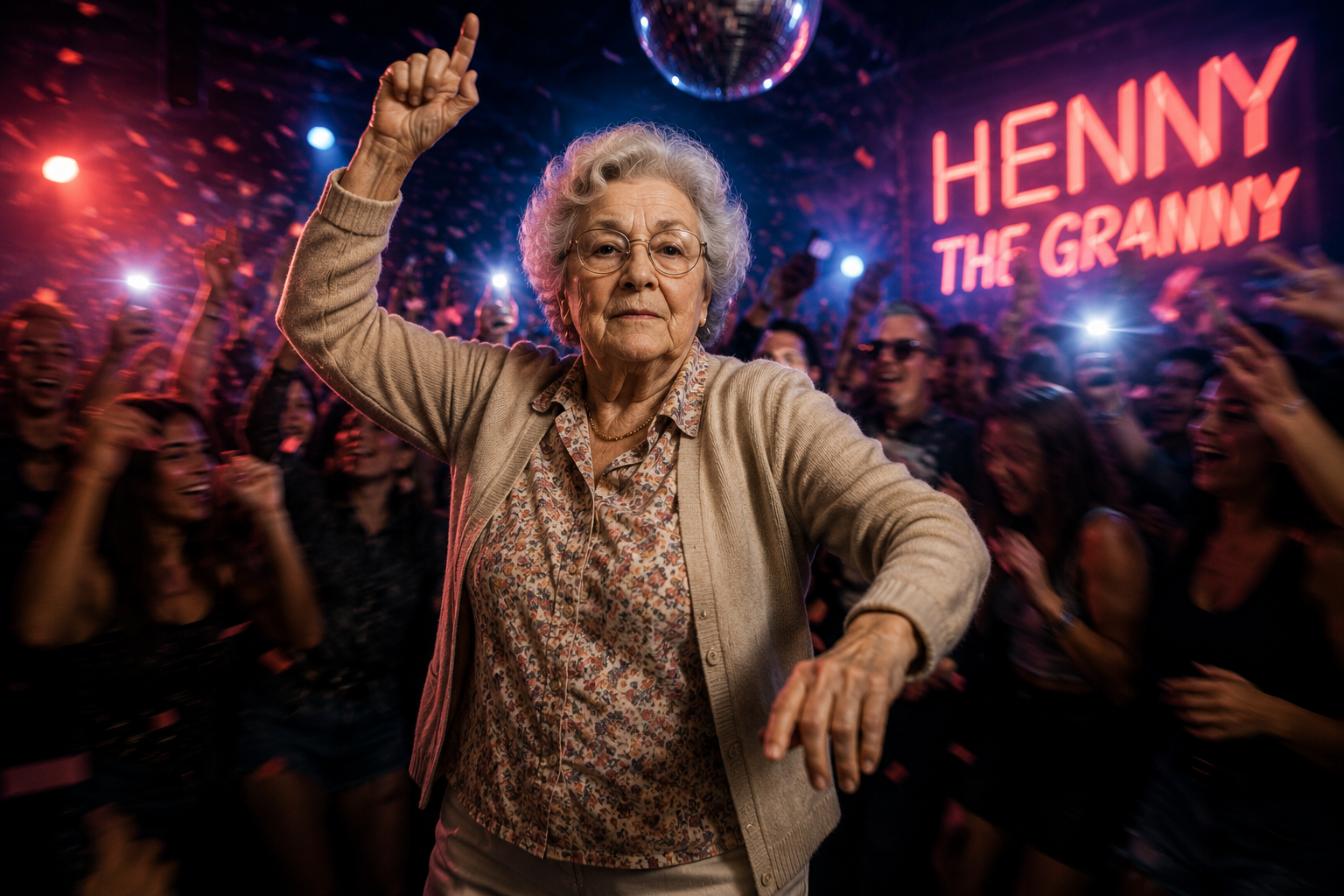 Henny dancing
